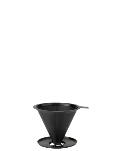 Stelton Kaffeefilter ''Slow'' in Schwarz in weiß von Stelton