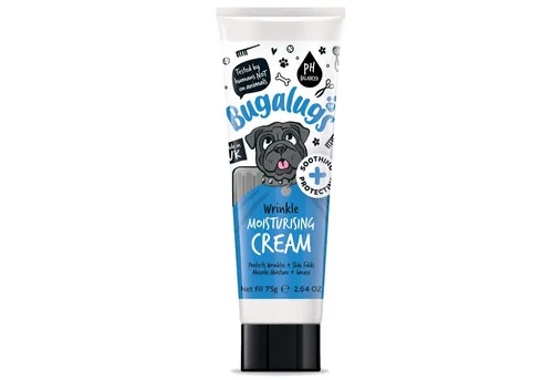 Bugalugs Fellpflege Bugalugs Falten Pflegecreme für Hunde mit Falten, (1-St), Hautpflege, für Bulldoggen Mops usw., Faltenpflege