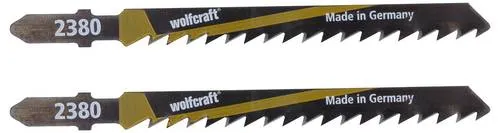 Wolfcraft 2380000 2 Stichsägeblätter 2St. von wolfcraft