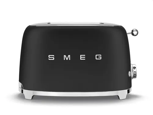Smeg TSF01BLMEU Kompakt-Toaster in schwarz von Smeg