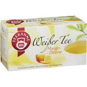 Teekanne Tee Weißer Tee Mango-Zitrone, 20 Teebeutel, 30g von Teekanne