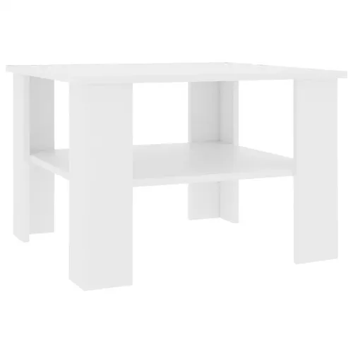 furnicato Couchtisch Weiß 60x60 cm