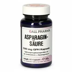 Asparaginsäure 500 mg GPH Kapseln 60 St