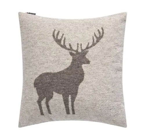 David Fussenegger Kissenhülle Hirsch Struktur 50x50cm von David Fussenegger