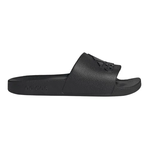adidas Badeschuhe Adilette Aqua schwarz in schwarz von adidas