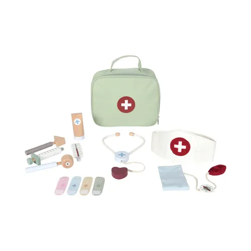 Little Dutch 7060 Holz Arztkoffer Doktortasche Spielset von Little Dutch
