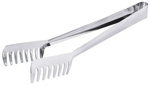 Spaghettizange, Nudelzange, Edelstahl, extra lang 31cm von Contacto