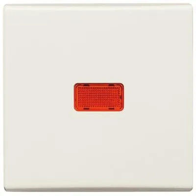 Busch-Jaeger 2107-32 Wippe mit roter Kalotte, Allwetter 44, cremeweiß (2CKA001731A1833)