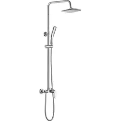 BADLAND Duschsäule DIMA Duschsystem, Brausegarnitur in Chrom