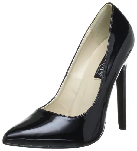 Pleaser Devious SEXY-20 Damen Pumps, Schwarz (Blk pat), EU 44 (UK 11) (US 14)