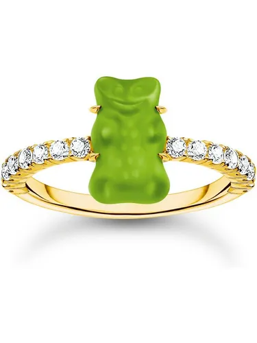 Thomas Sabo Ring TR2459-414-6-54 in grün von THOMAS SABO