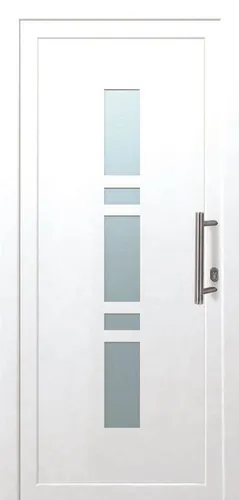 Produktbild Panto Kunststoff-Haustür K017 Weiß 100 cm x 200 cm