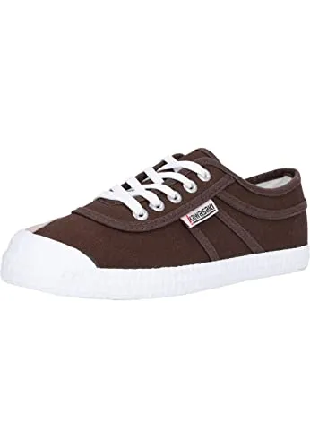 Kawasaki Unisex Sneaker Original Canvas 5045 Chocolate Brown 38 - Herren-Sneaker mit hochwertigem Material für ein Wohlfühlklima, praktische Schnürung und angesagtem Retrodesign – perfekt für Barfuß-Schuhträger.