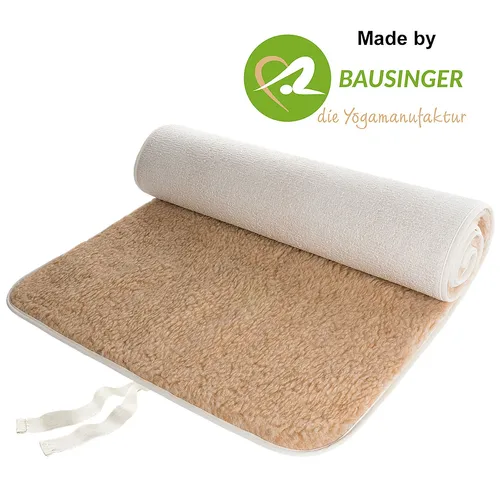 Yogamatte Schurwolle Bausinger Kontrast 90 x 200 cm von Bausinger