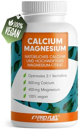 Calcium & Magnesium 180 Kapseln von ProFuel