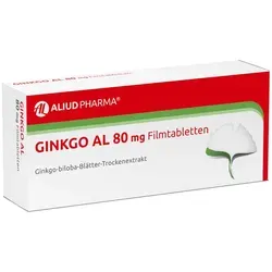 Ginkgo AL 80 mg Filmtabletten bei altersbedingten Gedächtniseinbußen mit leichter Demenz 30 St
