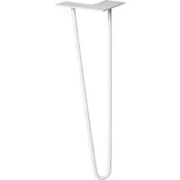 Wagner Möbelbein Hairpin Länge 400 mm Light Grey