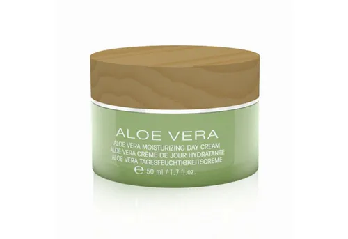 Aloe Vera Tagesfeuchtigkeitscreme 50ml - Tagescreme für trockene Haut, ideal auch als Make-Up-Primer, mit Aloe Vera für intensive Feuchtigkeit und schnelle Aufnahme durch leichte Konsistenz.