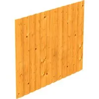 Skanholz Carport-Seitenwand 230x180 cm - Carport-Seitenwand aus robuster Deckelschalung, sorgt für Stabilität und Sichtschutz, ideal für Ihren SKAN HOLZ Carport.