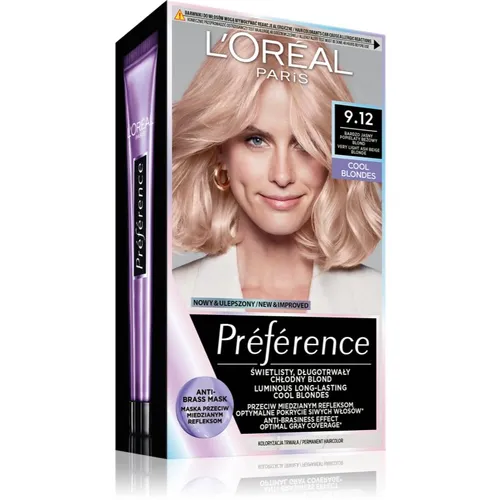 L’Oréal Paris Préférence Haarfarbe 9.12 Siberia