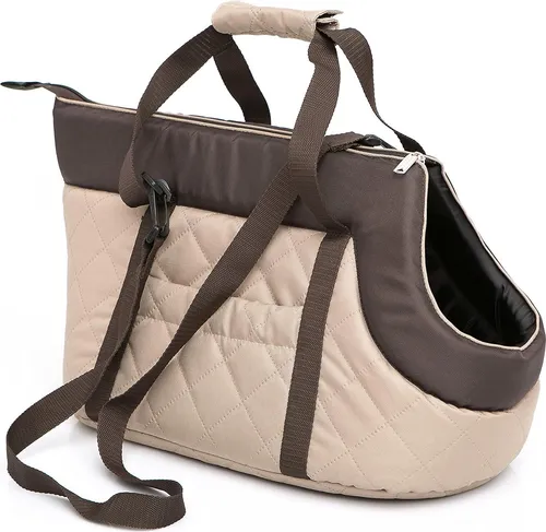 Tiertransporttasche Größe 3 – 58×30×32 cm, wasserabweisend & sicher, , mit Schultergurt & Karabiner, ideal für Katzen & kleine Hunde