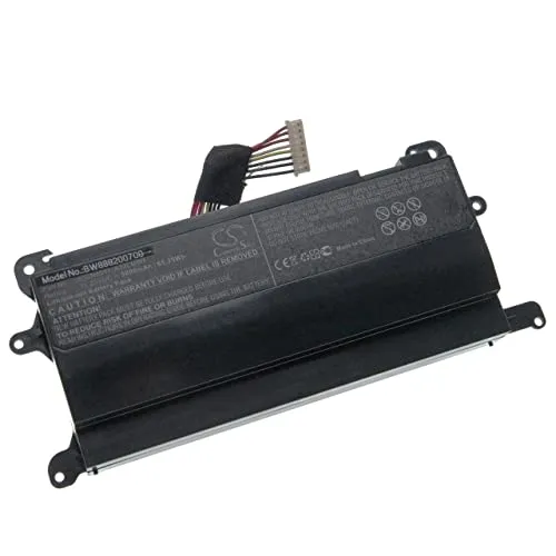 vhbw Akku kompatibel mit Asus G752VT-GC053T, G752VT-GC046D, G752VT-GC037T, G752VT-GC032T Notebook (5800 mAh, 11,25 V, Li-Ion)