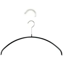 MAWA Kleiderbügel Economic P, 50er Set, schwarz, 40 cm in schwarz von MAWA Design