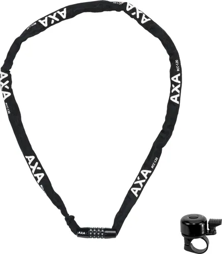 Axa Zahlenschloss Kettenschloss Rigid RCC-120 Länge 120 cm