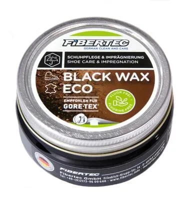 Fibertec Eco Schuhwax, 100ml, schwarz