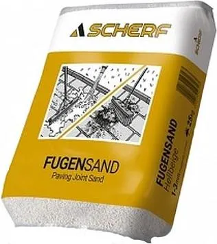 25Kg SCHERF-Fugensand hell beige/grau 1-3mm