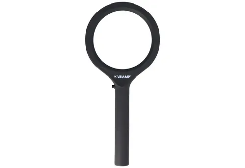 Velamp Lupenlampe Lupe mit LED-Beleuchtung und 3fach Vergrößerung mit 12 LEDs, IN287, i