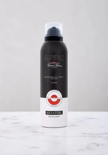 Aviator Paris Bleu BLACK LEATHER Deo Spray for Men 200 ml