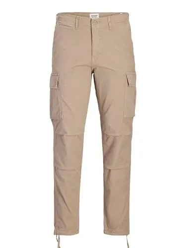 JACK & JONES Jpstace Jjtucker Ama Noos Cargohose - Wanderhose mit regulärer Passform, bietet angenehmen Tragekomfort und eine weiche Haptik für stilvolle Outdoor-Abenteuer.