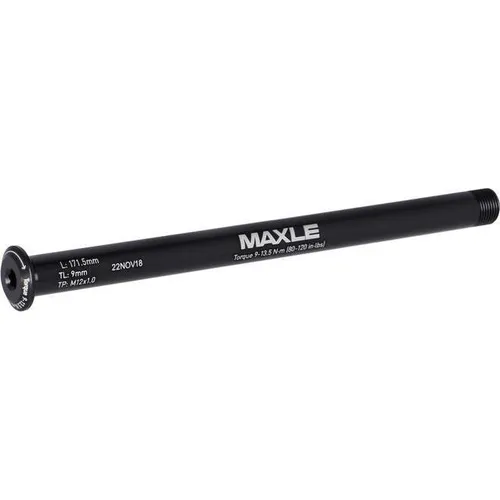 Sram Maxle Stealth Achse – schwarz, One Size - Fahrradanhänger mit 12x148 mm Achsformat, robust und langlebig für optimale Stabilität und Sicherheit beim Radfahren.