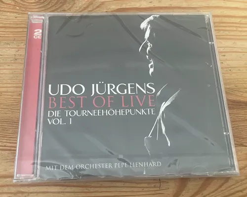 CD Pop Udo Jürgens - Best Of Live Vol.1 2CD (29 Song) SONY MUSIC ARIOLA jc OVP