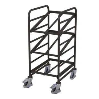 VarioFit Eurokastenwagen RAL 7016 – Robuster Stahlrohrwagen mit 3 neigbaren Etagen - Der VarioFit Eurokastenwagen RAL 7016 ist ideal für den Transport und die Lagerung von Eurokästen. Mit seiner stabilen Stahlrohrkonstruktion und den neigbaren Etagen bietet er vielseitige Einsatzmöglichkeiten.