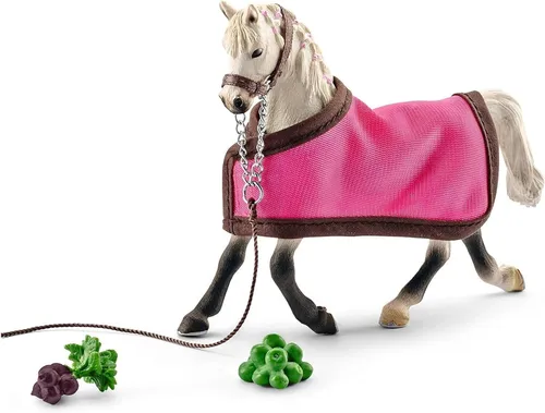 Schleich Horse Club Knabstrupper Stute mit Abdeckung 41447