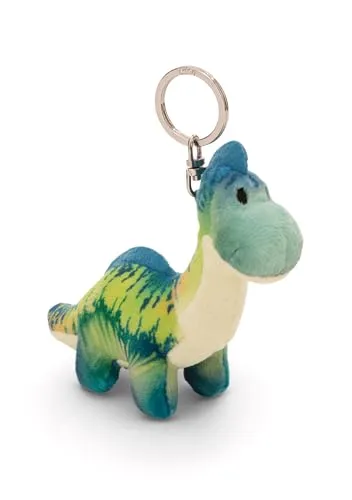 NICI Schlüsselanhänger Dino Snackilus 11cm in blau von NICI