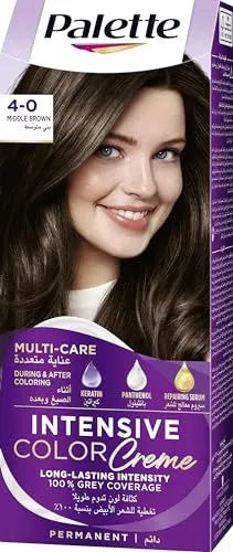 Schwarzkopf Palette Intensive Hair Colour Cream With Liquid Keratin