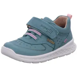 Superfit Breeze Jungen Lauflern in Grün, Größe 23 - Babysneakers aus Nubukleder mit Klettverschluss, ideal für Alltag und Freizeit. Bequemer Schuh mit klassischem Design und optimalem Tragekomfort.