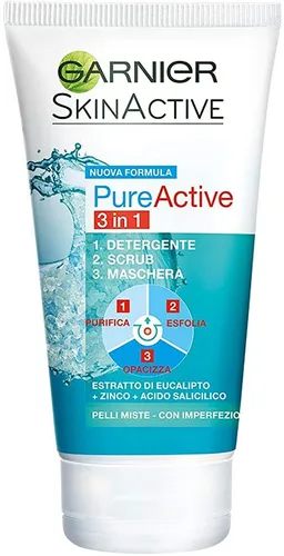 Pure Active 3 In 1 Garnier SkinCare 150ml