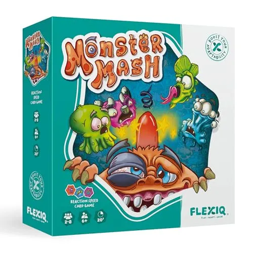 FlexiQ Monster Brei, Kartenspiel, ab 6 Jahren, 2–8 Spieler, 20 Minuten Spieldauer