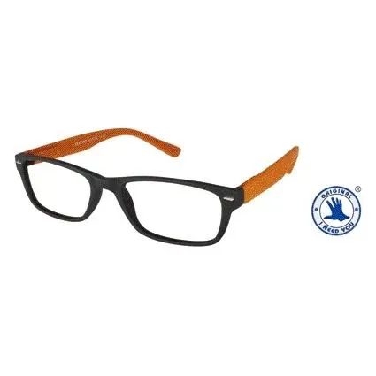 Ich brauche dich – Lesebrille +2,50 dpt Gefühl braun-orange von I NEED YOU