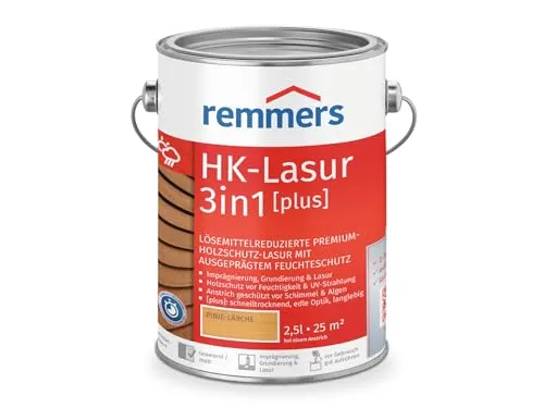 Remmers Aqua HK-Lasur 3in1 pinie/lärche (RC-260) 2,5 l von Remmers