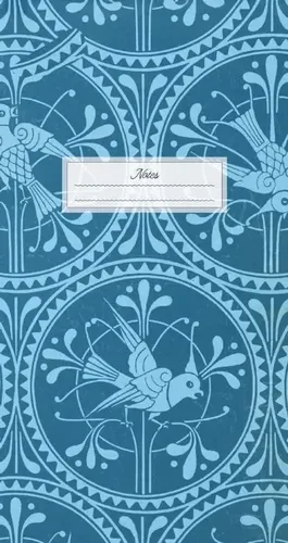 Gefährlich schön Schmales Notizheft - Blauer Vogel | Broschüre | Deutsch (2019)