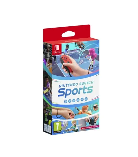 Nintendo Switch Sports - 6 Sportarten für spannende Matches - Spiele für Nintendo Switch mit 6 Sportarten wie Bowling und Tennis, lokal oder online. Inklusive Beingurt für präzise Bewegungen und intensiven Spielspaß!