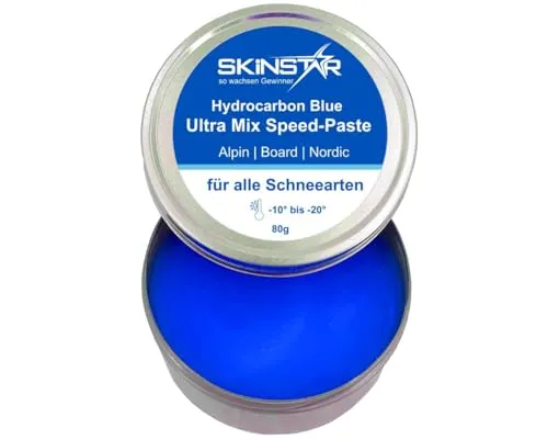 SkinStar Hydrocarbon Ultra Mix Blue Speed-Paste Skiwax Skiwachs Rennwachs 80g