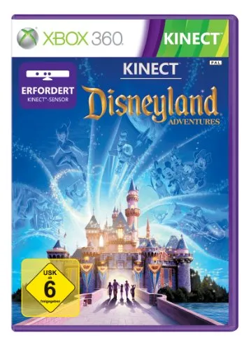 Kinect Disneyland Adventures für Microsoft Xbox 360 - Familienfreundliches Spiel, das magische Disneyland-Erlebnisse bietet und ideal für Kinder ab 6 Jahren ist.