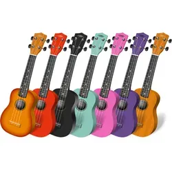 Classic Cantabile US-100 Sopran-Ukulele 7er Set Masterpack