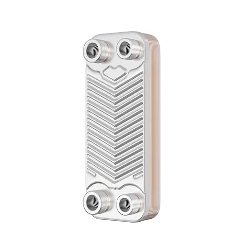 Wiltec Wärmetauscher 10 Platten, max. 22 kW